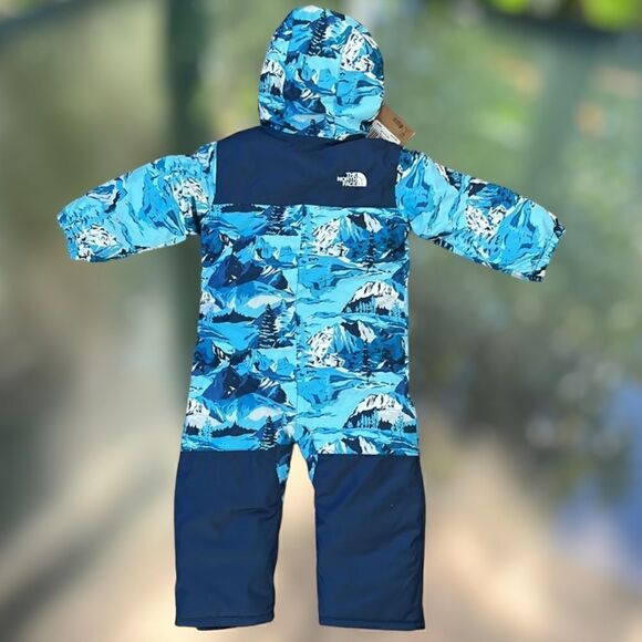 The North Face Infant Baby Toddler Insulated Thermo Snowsuit Size 3-6 Months - Picture 4 of 11